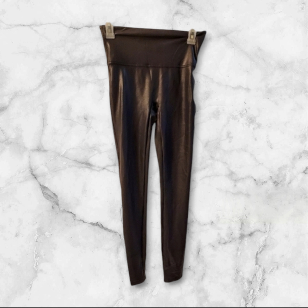 Spanx Faux leather high waist Legging Black